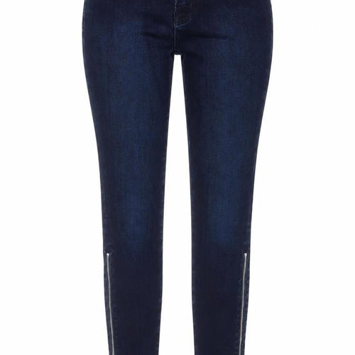 J Brand Womens Blue Cotton Skinny Jeans Size 24 in L27 in Regular Zip - Ankle zip