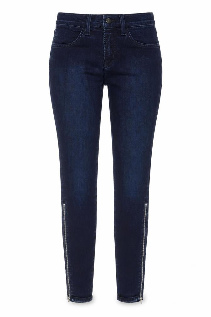 J Brand Womens Blue Cotton Skinny Jeans Size 24 in L27 in Regular Zip - Ankle zip
