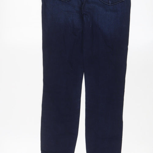 J Brand Womens Blue Cotton Skinny Jeans Size 24 in L27 in Regular Zip - Ankle zip