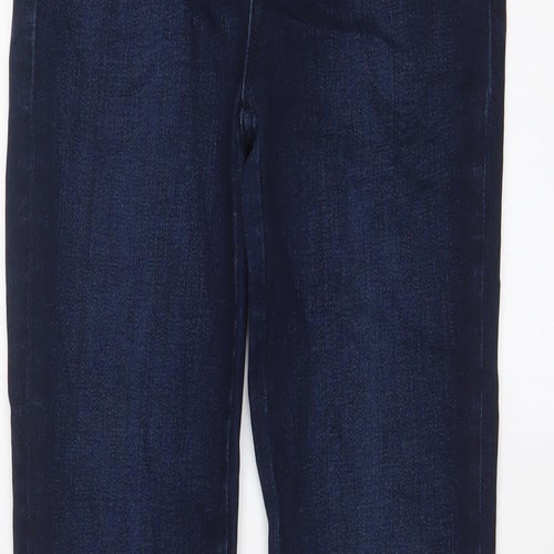 J Brand Womens Blue Cotton Skinny Jeans Size 24 in L27 in Regular Zip - Ankle zip