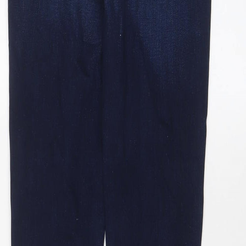 J Brand Womens Blue Cotton Skinny Jeans Size 24 in L27 in Regular Zip - Ankle zip