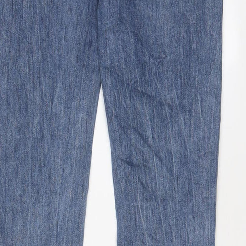 Gold Womens Blue Cotton Skinny Jeans Size XL L28 in Regular Zip