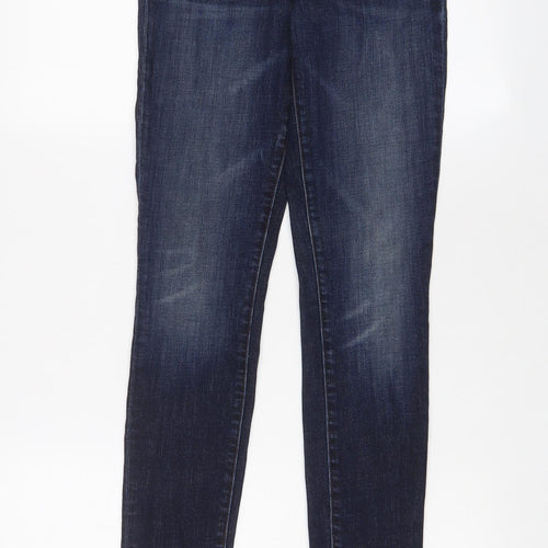 J Brand Womens Blue Cotton Skinny Jeans Size 24 in L29 in Regular Zip