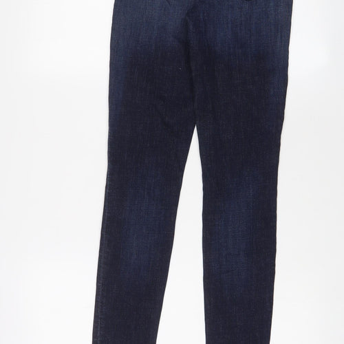 J Brand Womens Blue Cotton Skinny Jeans Size 24 in L29 in Regular Zip