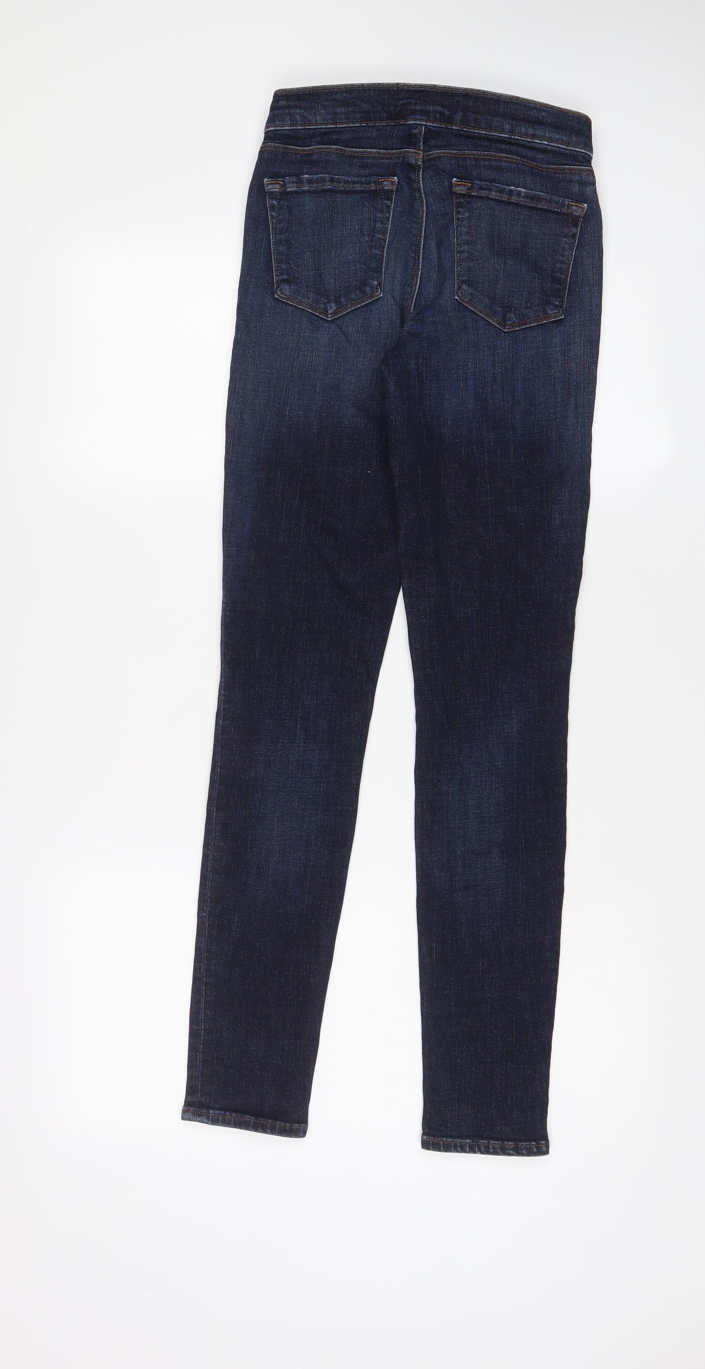 J Brand Womens Blue Cotton Skinny Jeans Size 24 in L29 in Regular Zip