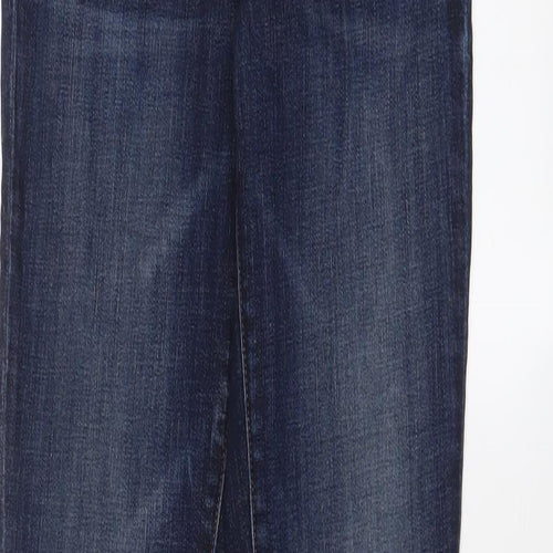 J Brand Womens Blue Cotton Skinny Jeans Size 24 in L29 in Regular Zip