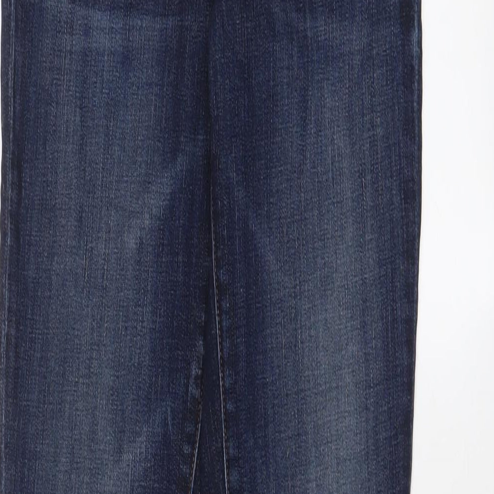 J Brand Womens Blue Cotton Skinny Jeans Size 24 in L29 in Regular Zip