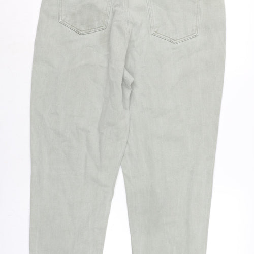 Riot Womens Green Cotton Tapered Jeans Size 32 in L27.5 in Regular Zip