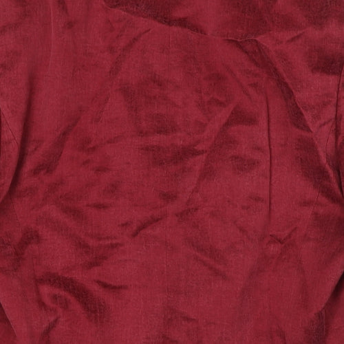 Country Casuals Womens Red Jacket Size 18 Button