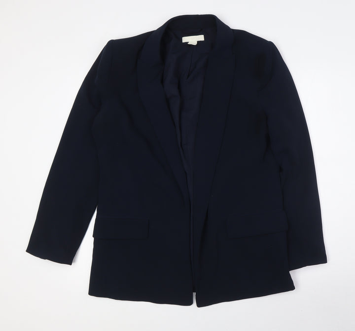 H&M Womens Blue Jacket Size 12
