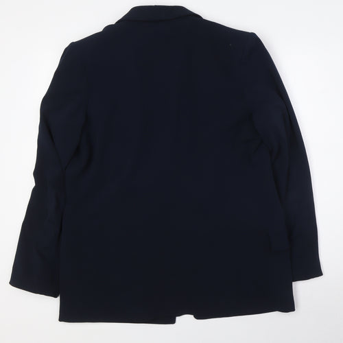 H&M Womens Blue Jacket Size 12
