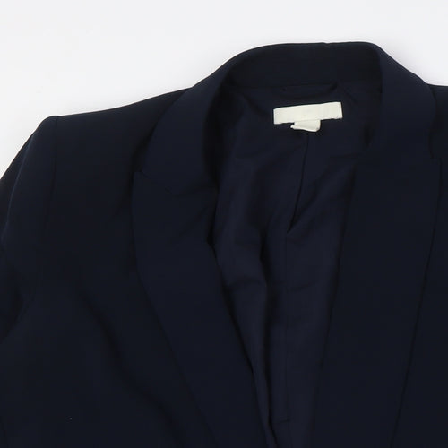H&M Womens Blue Jacket Size 12