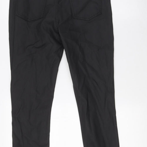Denim Co Womens Black Cotton Skinny Jeans Size 10 L30 in Slim Button