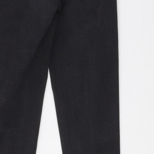 denim co Womens Black Cotton Skinny Jeans Size 10 L30 in Regular Button