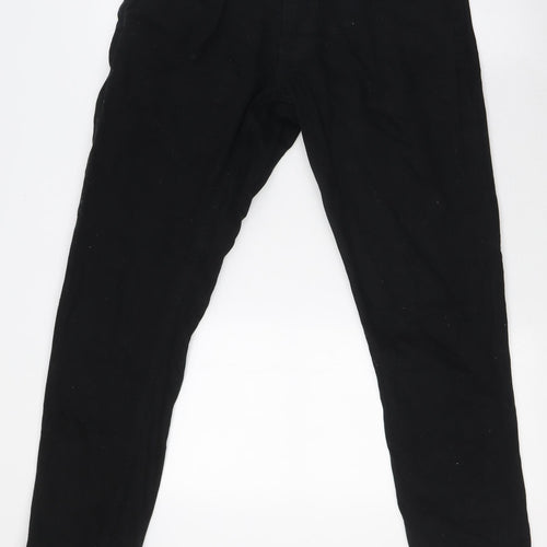 ACW85 Mens Black Cotton Skinny Jeans Size 32 in L32 in Slim Button