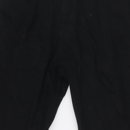 ACW85 Mens Black Cotton Skinny Jeans Size 32 in L32 in Slim Button