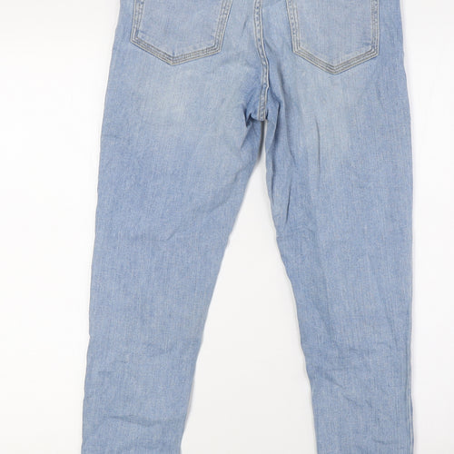 BDG Womens Blue Cotton Mom Jeans Size 26 in L26 in Regular Button