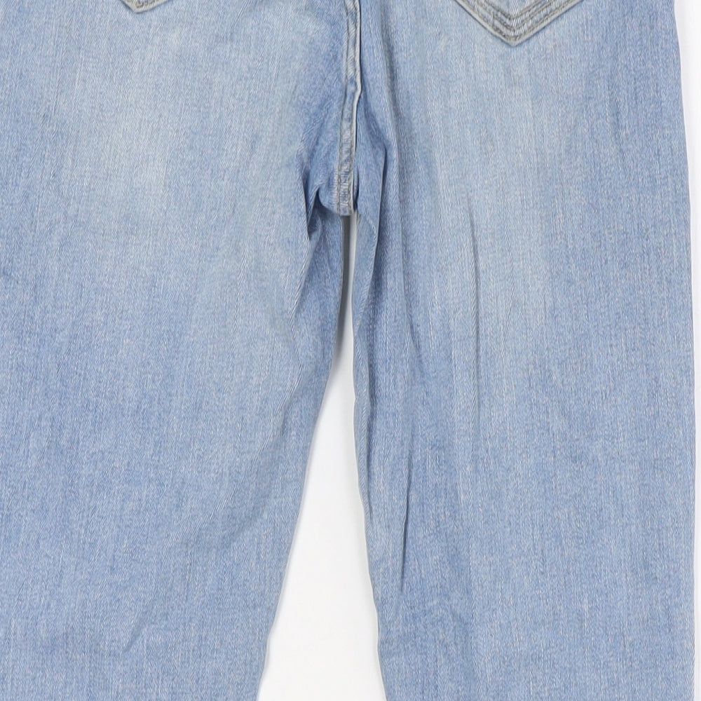 BDG Womens Blue Cotton Mom Jeans Size 26 in L26 in Regular Button