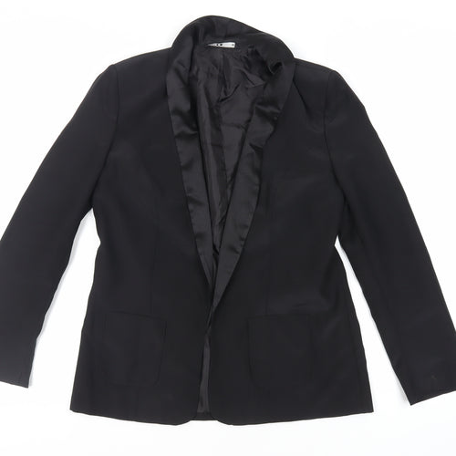 Miso Womens Black Jacket Blazer Size 10 - Open
