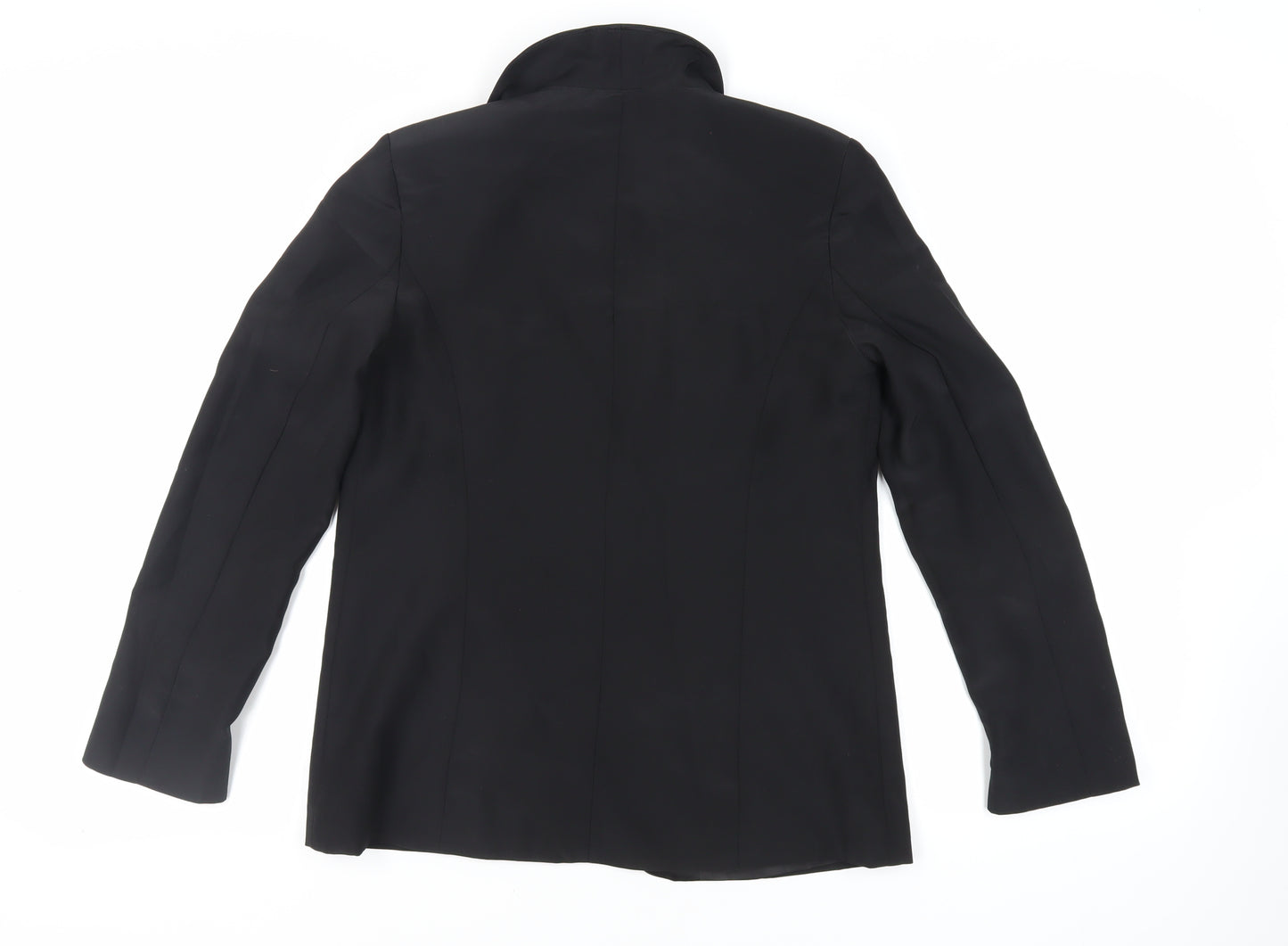 Miso Womens Black Jacket Blazer Size 10 - Open