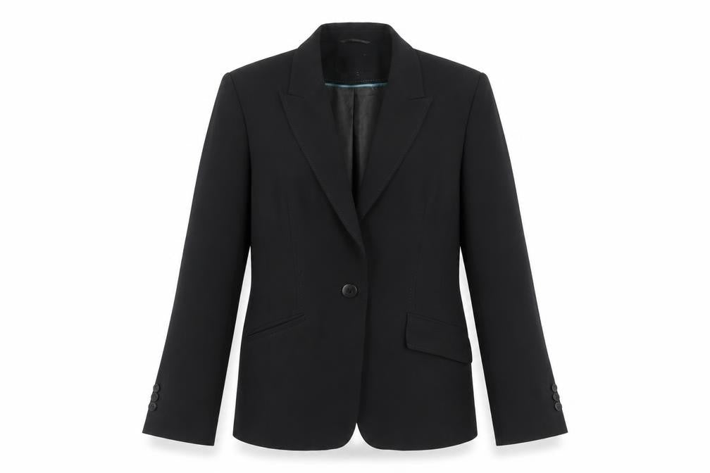 Next Womens Black Jacket Blazer Size 10 Button