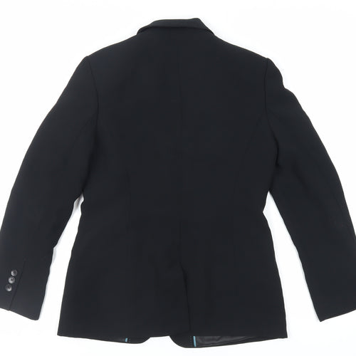 NEXT Womens Black Jacket Blazer Size 10 Button