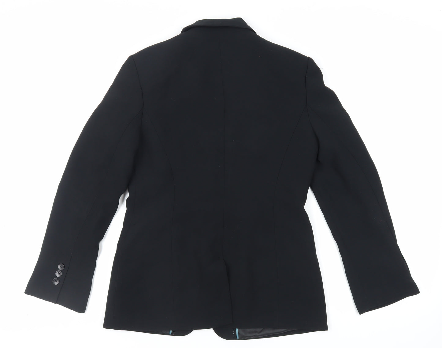 NEXT Womens Black Jacket Blazer Size 10 Button