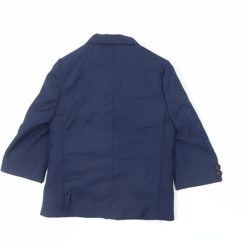 VivaKi Boys Blue Jacket Blazer Size 2 Years Button