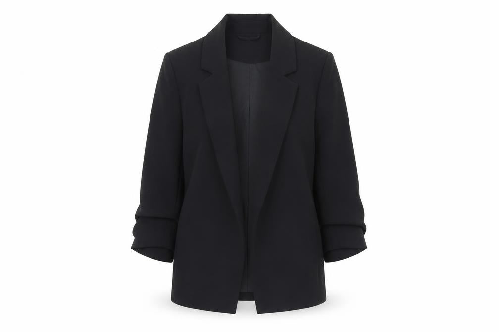 H&M Womens Black Jacket Blazer Size 8 - Open