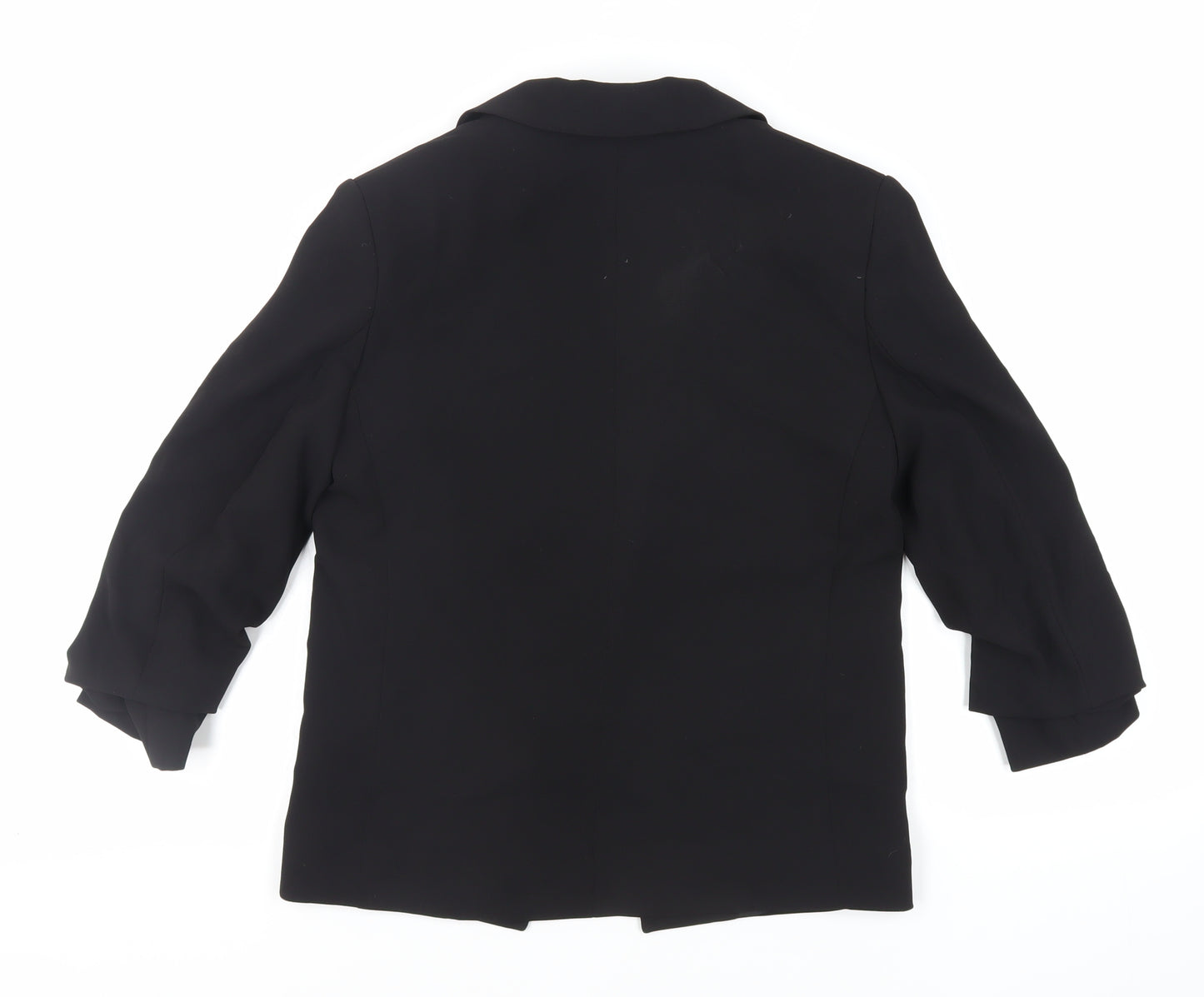 H&M Womens Black Jacket Blazer Size 8 - Open
