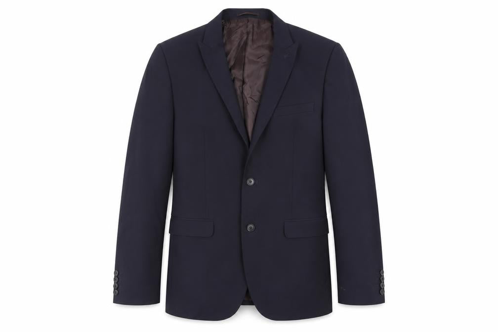 Next Mens Blue Polyester Jacket Suit Jacket Size 40 Regular