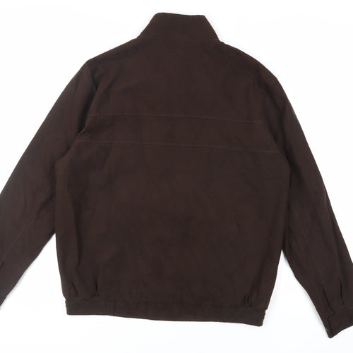 Thomas Nash Mens Brown Jacket Size M Zip