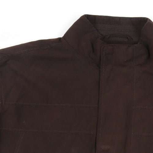 Thomas Nash Mens Brown Jacket Size M Zip