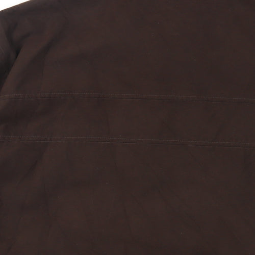 Thomas Nash Mens Brown Jacket Size M Zip