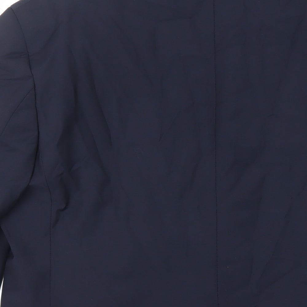 Marks and Spencer Mens Blue Wool Jacket Suit Jacket Size 40 Regular