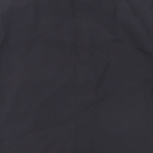 H&M Mens Black Polyester Jacket Suit Jacket Size 34 Regular