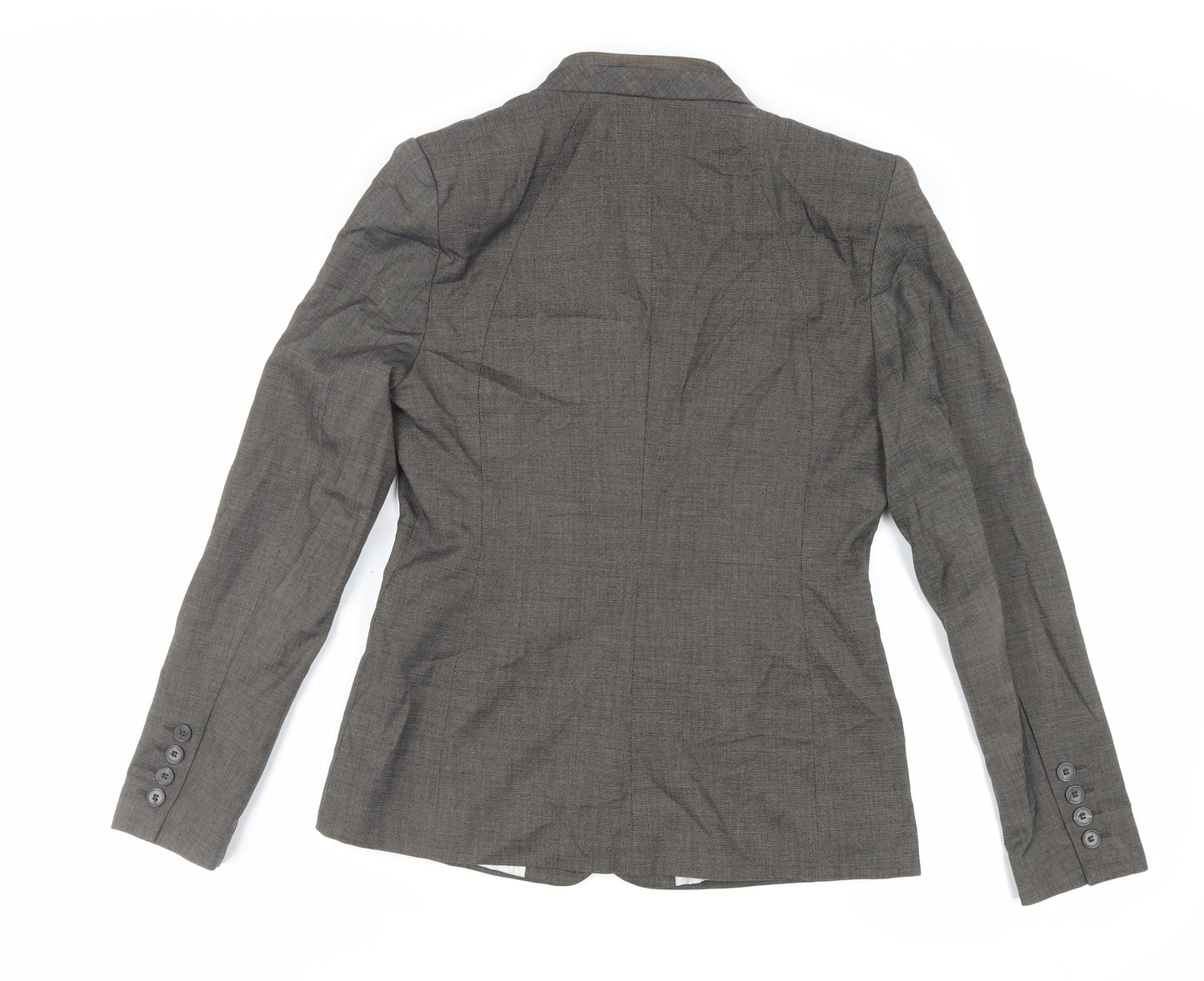 NEXT Womens Brown Jacket Blazer Size 10 Button