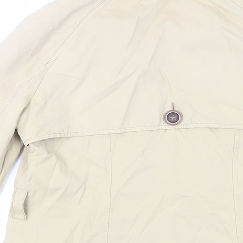 Per Una Womens Beige Jacket Size 8 Button