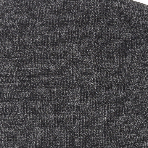 Debenhams Womens Grey Jacket Blazer Size 10 Button
