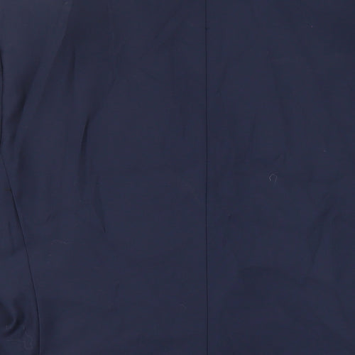 Marc Darcy Mens Blue Polyester Jacket Suit Jacket Size 40 Regular