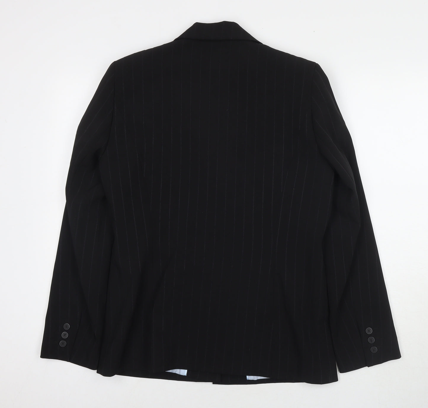 Bonmarché Womens Black Jacket Blazer Size 12 Button