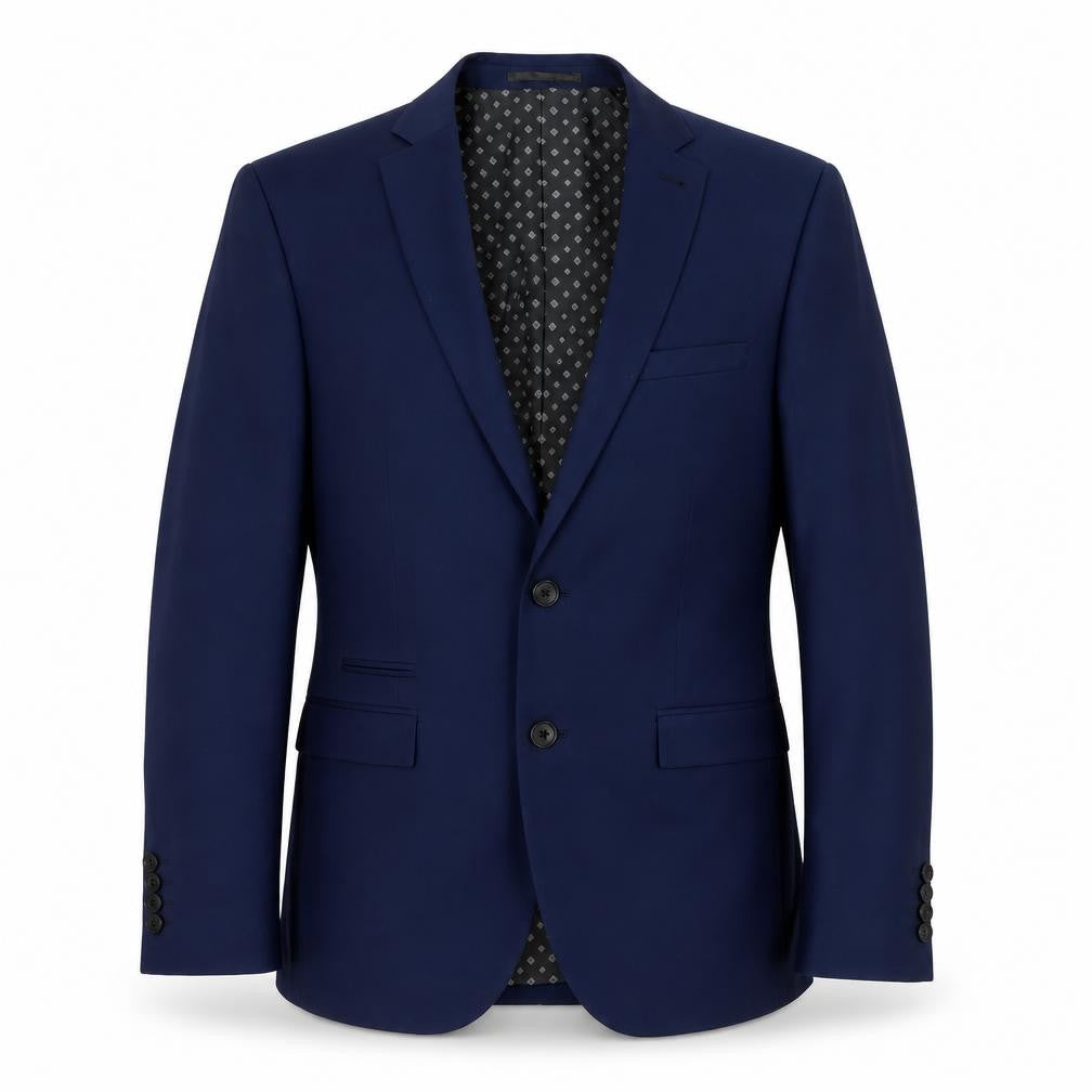 Next Mens Blue Polyester Jacket Suit Jacket Size 38 Regular