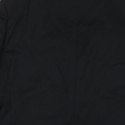 NEXT Mens Black Wool Jacket Suit Jacket Size 40 Regular