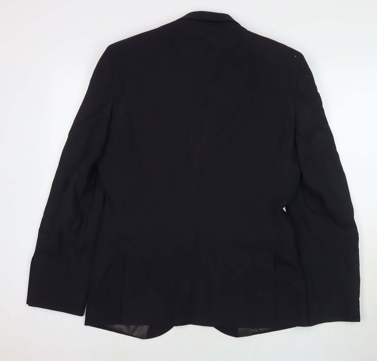 NEXT Mens Blue Polyester Jacket Suit Jacket Size 40 Regular