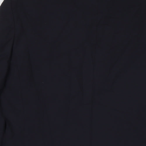 NEXT Mens Blue Polyester Jacket Suit Jacket Size 40 Regular