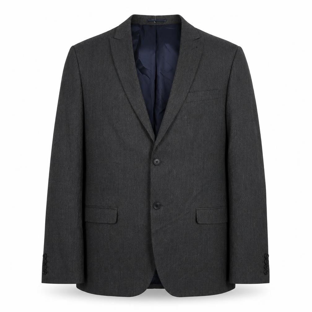 Next Mens Grey Polyester Jacket Suit Jacket Size 44 Regular