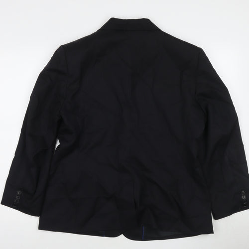 Austin Reed Womens Black Jacket Blazer Size 18 Button