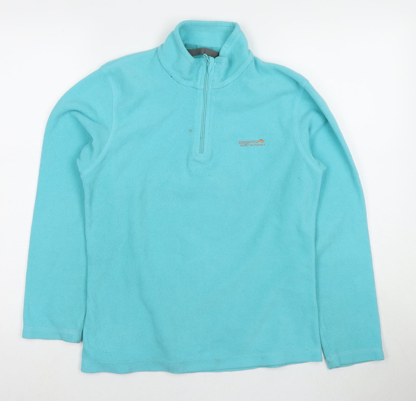 Regatta Womens Blue Polyester Pullover Hoodie Size 10 Zip