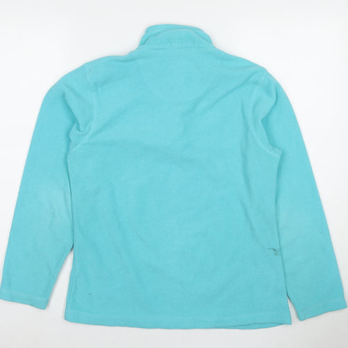 Regatta Womens Blue Polyester Pullover Hoodie Size 10 Zip