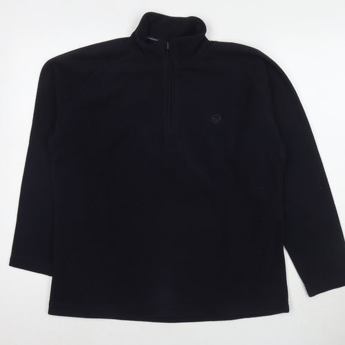 Hawkshead Womens Blue Polyester Pullover Sweatshirt Size 16 Pullover